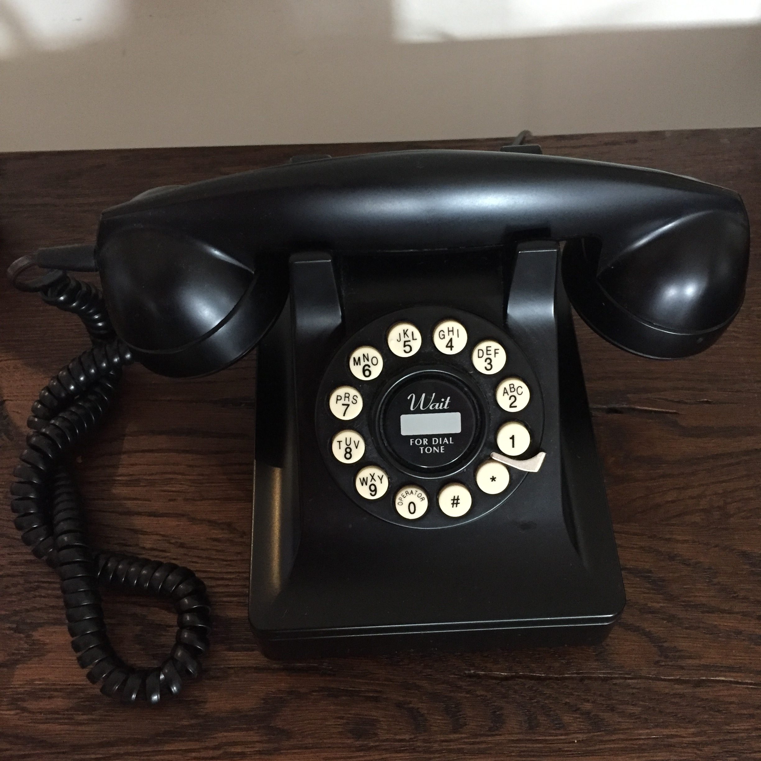 telephone in superior room at alexander pope hotel